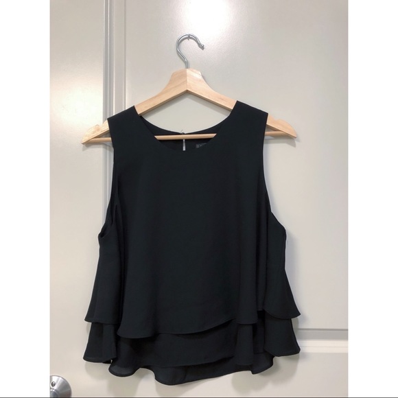 Zara tiered sleeveless top - Picture 1 of 3